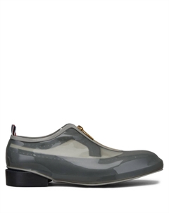 Оксфорды со съемной прозрачной вставкой, черный Thom browne