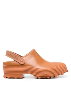 Лоферы Traktori с открытой пяткой, коричневый Camper lab