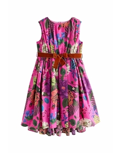 Повседневное платье REGULAR FIT, фуксия Next