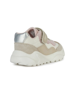 Низкие кеды CIUFCIUF, цвет Light Ivory Dark Rose Geox