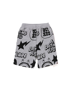 Дети Шорты, фиолетовый A bathing ape®