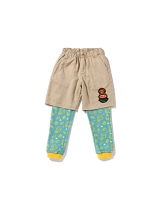 Детские трикотажные спортивные штаны, бежевый A bathing ape®