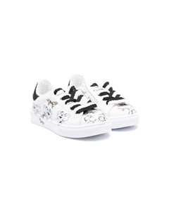 Кеды Pink Panther на молнии, белый Monnalisa