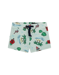 Пляжные шорты BEDRUCKTE, синий Guess