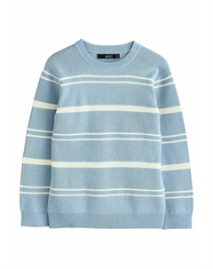 Свитер REGULAR FIT STRIPE CREW NECK, синий Next