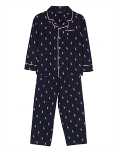 Kids пижама с логотипом Polo Pony, синий Ralph lauren