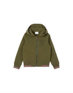 Детская толстовка, цвет Olive + gift bag packaging (including original bag) Burberry