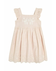 Повседневное платье REGULAR FIT, бежевый Jojo maman bébé