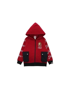 Детская толстовка, цвет Burgundy A bathing ape®