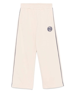 Спортивные брюки с логотипом FF, нейтральный Fendi kids