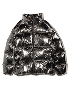 Глянцевый пуховик, металлик Perfect moment kids