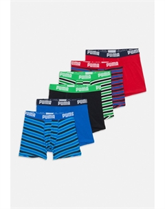 Брюки-кюлоты BOYS EVERYDAY STRIPED 6 PACK, черный Puma