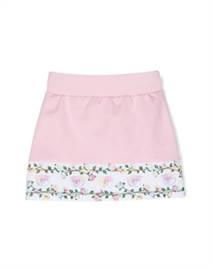 Юбка с принтом из коллаборации с Monnalisa, розовый Chiara ferragni