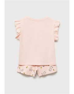 Пижама SYDREAMB SET, фуксия Mango kids