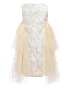 Платье Sonata с рюшами, бежевый Tulleen