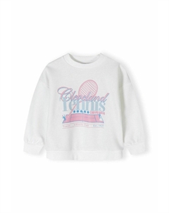 Толстовка PRINTED CREW NECK LONG SLEEVE, слоновая кость Minoti