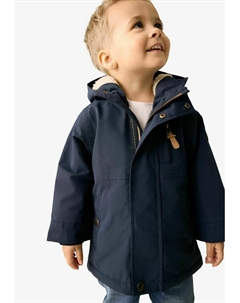 Водонепроницаемая куртка REGULAR FIT WATERPROOF BORG, синий Next