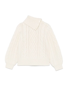 KIDS свитер аранжированной вязки, нейтральный цвет Polo ralph lauren