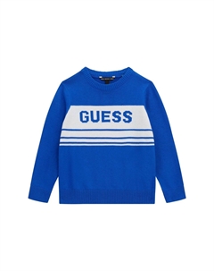 Свитер LOGOSTICKEREI, синий Guess