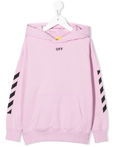 Худи с логотипом Kids, розовый Off-white