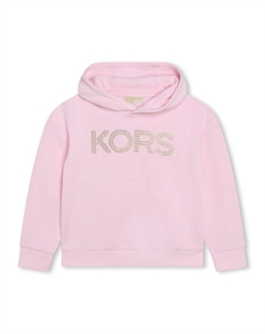 Худи с логотипом, розовый Michael kors kids