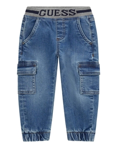 Джинсы облегающего кроя, синий Guess