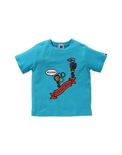 Детская футболка, розовый A bathing ape®