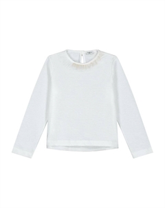 Футболка с оборками, белый Il gufo