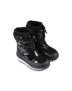 Зимние сапоги с логотипом, черный Calvin klein kids