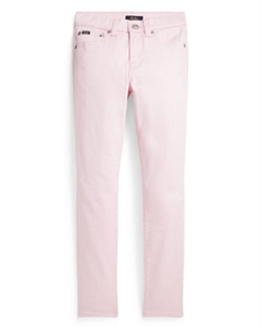 Джинсы скинни с логотипом, розовый Ralph lauren