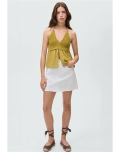 Топ MERI, оливковый Mango kids