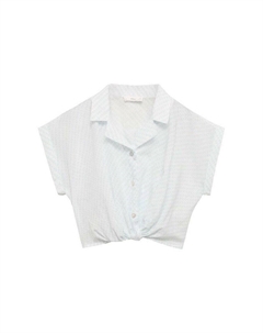 Рубашка COVA, светло-голубой Mango kids