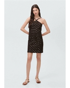 Элегантное платье CHOCO, коричневый Mango kids