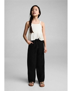 Брюки, черный Mango kids