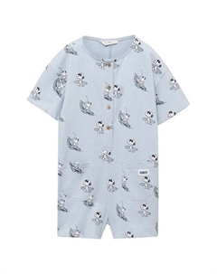 Пижама SNJUMP, светло-голубой Mango kids