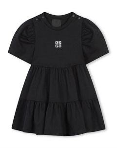 Kids платье с логотипом, черный Givenchy