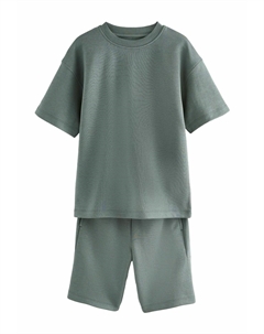 Базовая футболка RELAX FIT HEAVYWEIGHT SET, серый Next