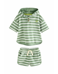 Толстовка с капюшоном SET, зеленый Next