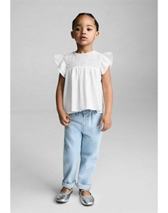 Топ ANAIS, белый Mango kids