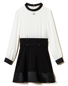 Kids платье с логотипом, черный Twinset