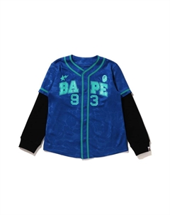 Детская бейсбольная куртка, синий A bathing ape®