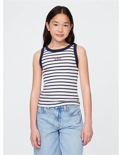 Топ LOGO TANK GIRLS, белый Gap