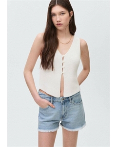 Джинсовые шорты BERMUDA, светло-голубой Mango kids