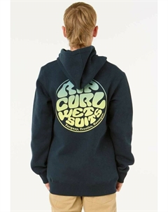 Толстовка ICON con cappuccio, синий Rip curl