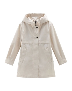 Парка Summer с капюшоном, нейтральный цвет Woolrich kids