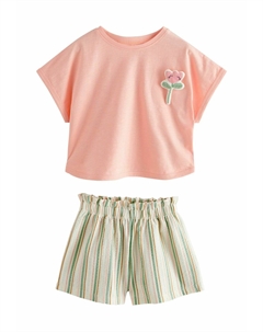 Шорты REGULAR FIT -SHORT SLEEVE SET ., фуксия Next