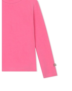 Футболка Interlock с логотипом, розовый Dolce&gabbana