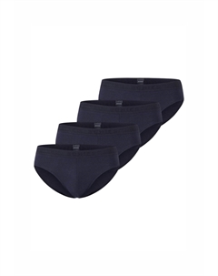 Трусы-брифы 4ER PACK, темно-синий Schiesser