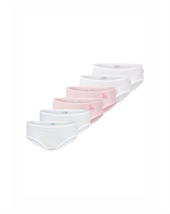 Трусы-брифы 6ER PACK FEIN, цвет Weiß Rosa Schiesser