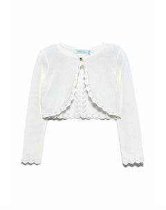 Кардиган, белый Abel & lula